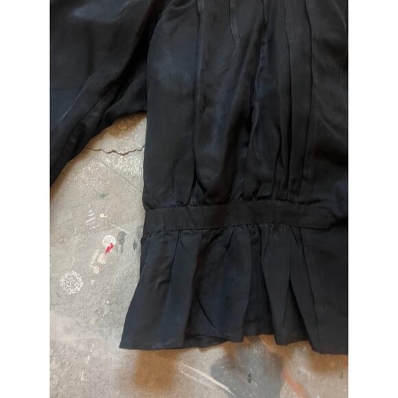 Vintage Antique 1809s Set Skirt Top, Black, Victorian, Victorian Gothic Funeral - Picture 7 of 16